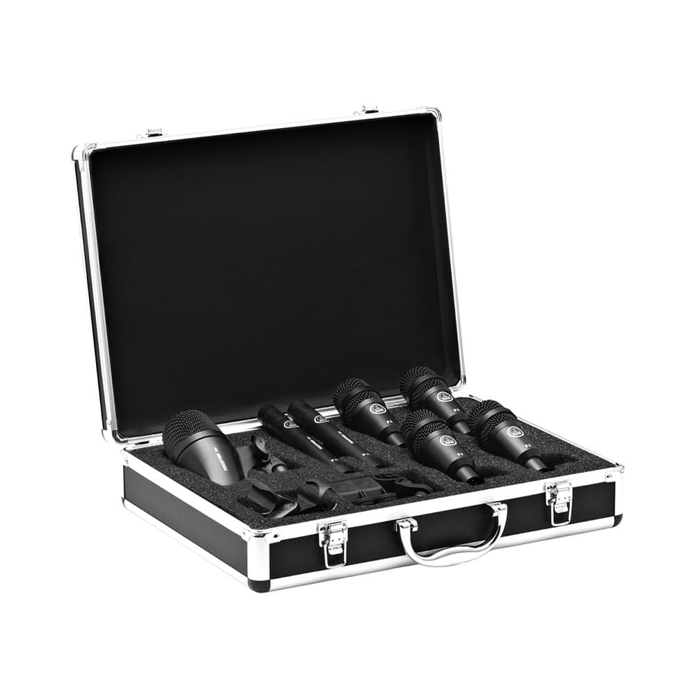 Anúncio: KIT DE MICRÓFONOS PARA BATERÍA AKG DRUM SET SESSION-I