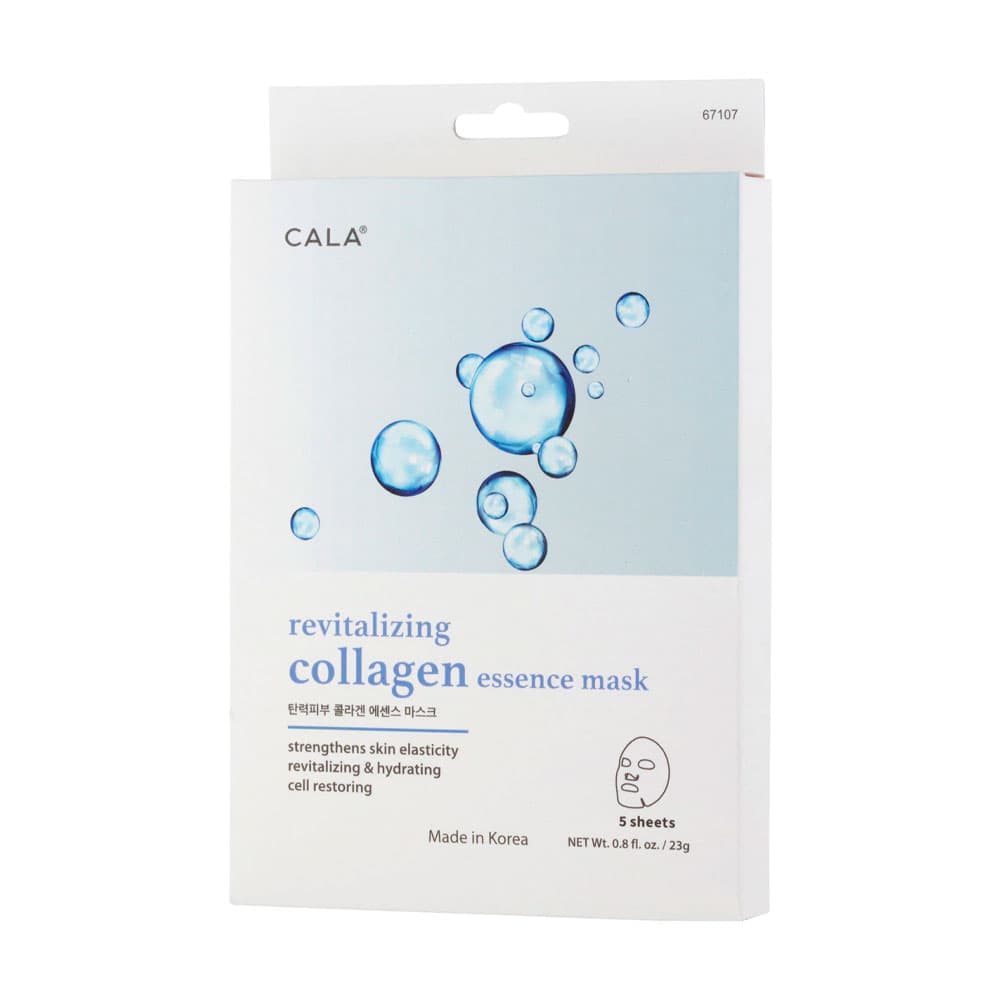 Anúncio: Mascara Facial Cala 67107 Revitalizing Collagen 5 Sheets