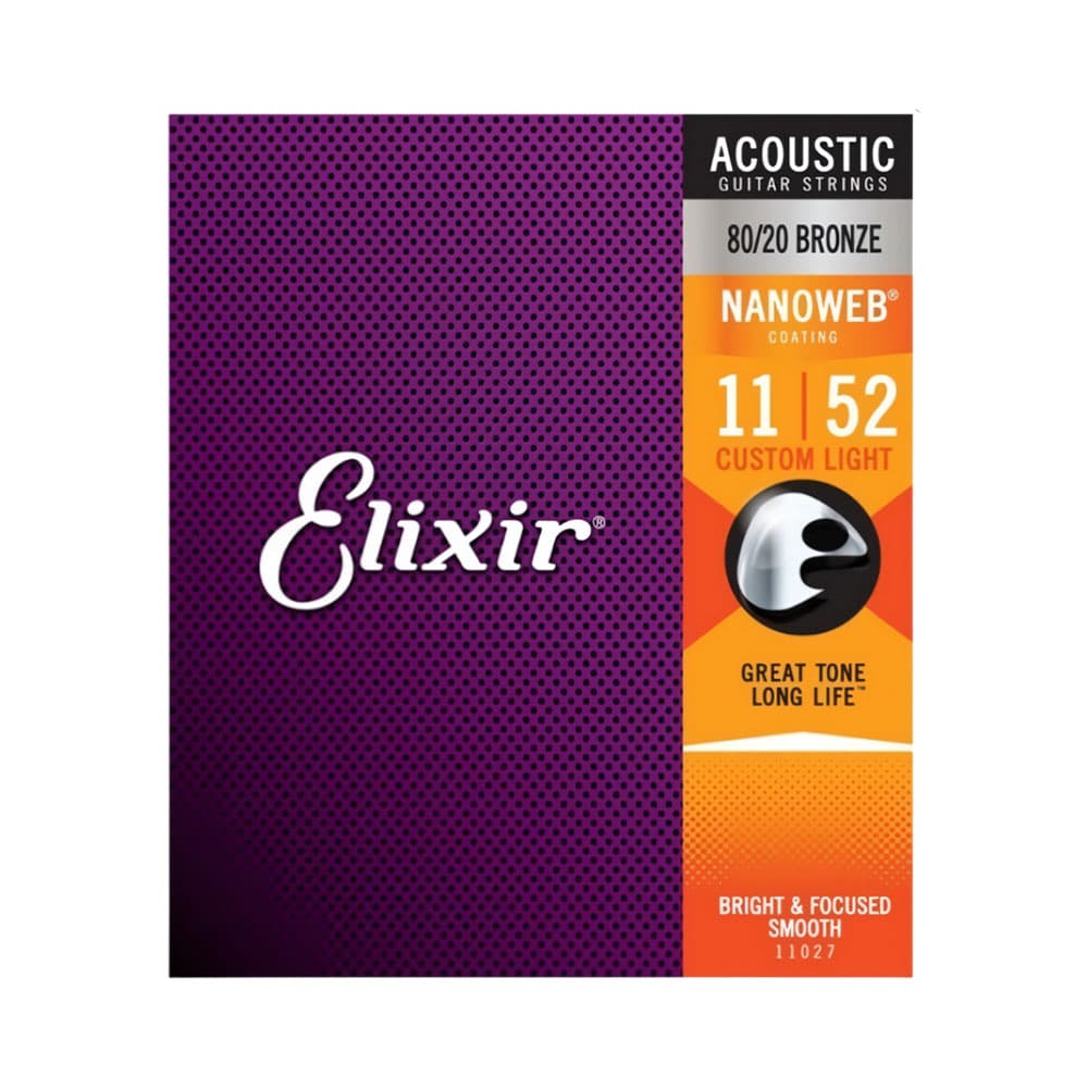 Anúncio: CUERDA GUITARRA ACÚSTICA ELIXIR NANOWEB EX11027