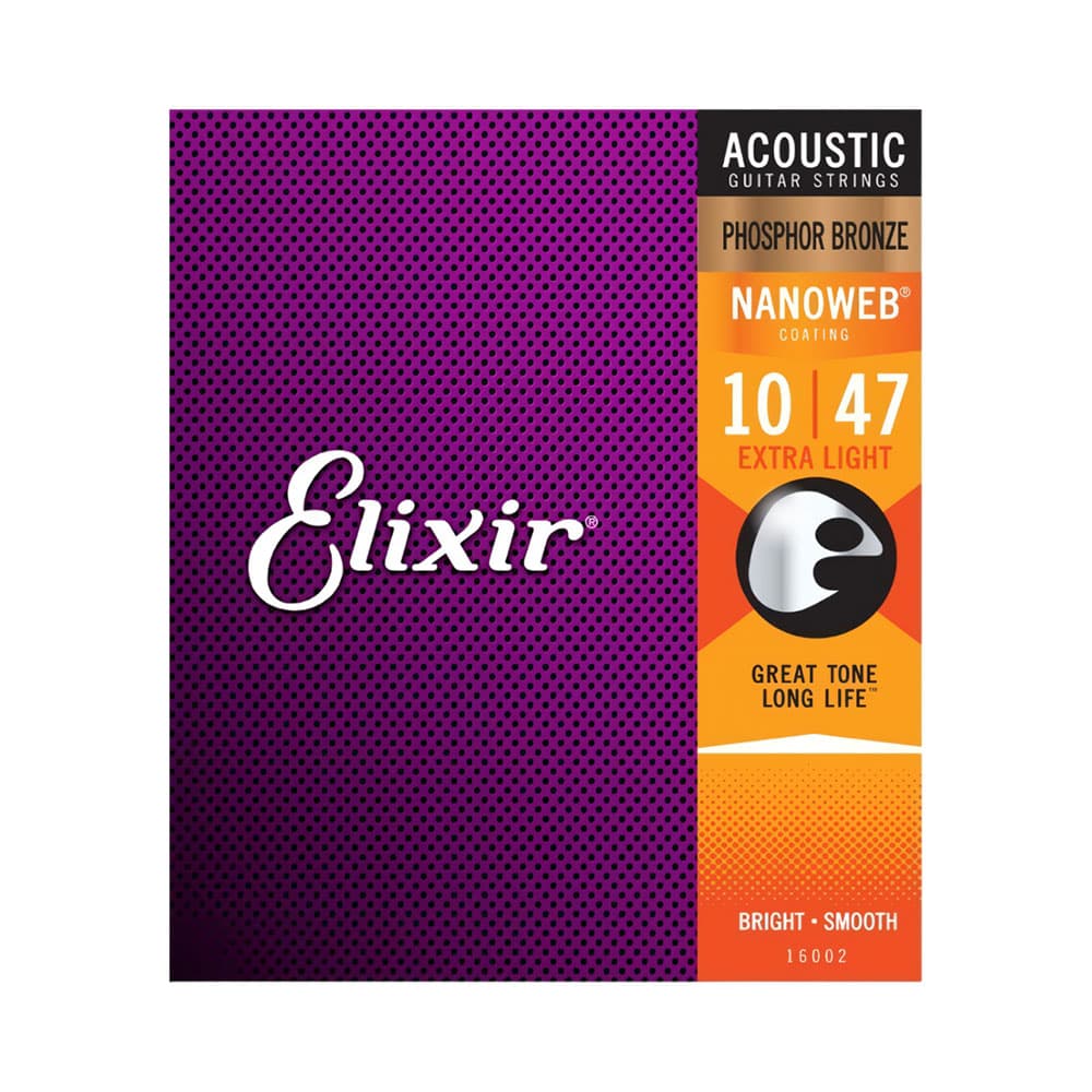 Anúncio: CUERDA GUITARRA ACÚSTICA ELIXIR NANOWEB EX16002