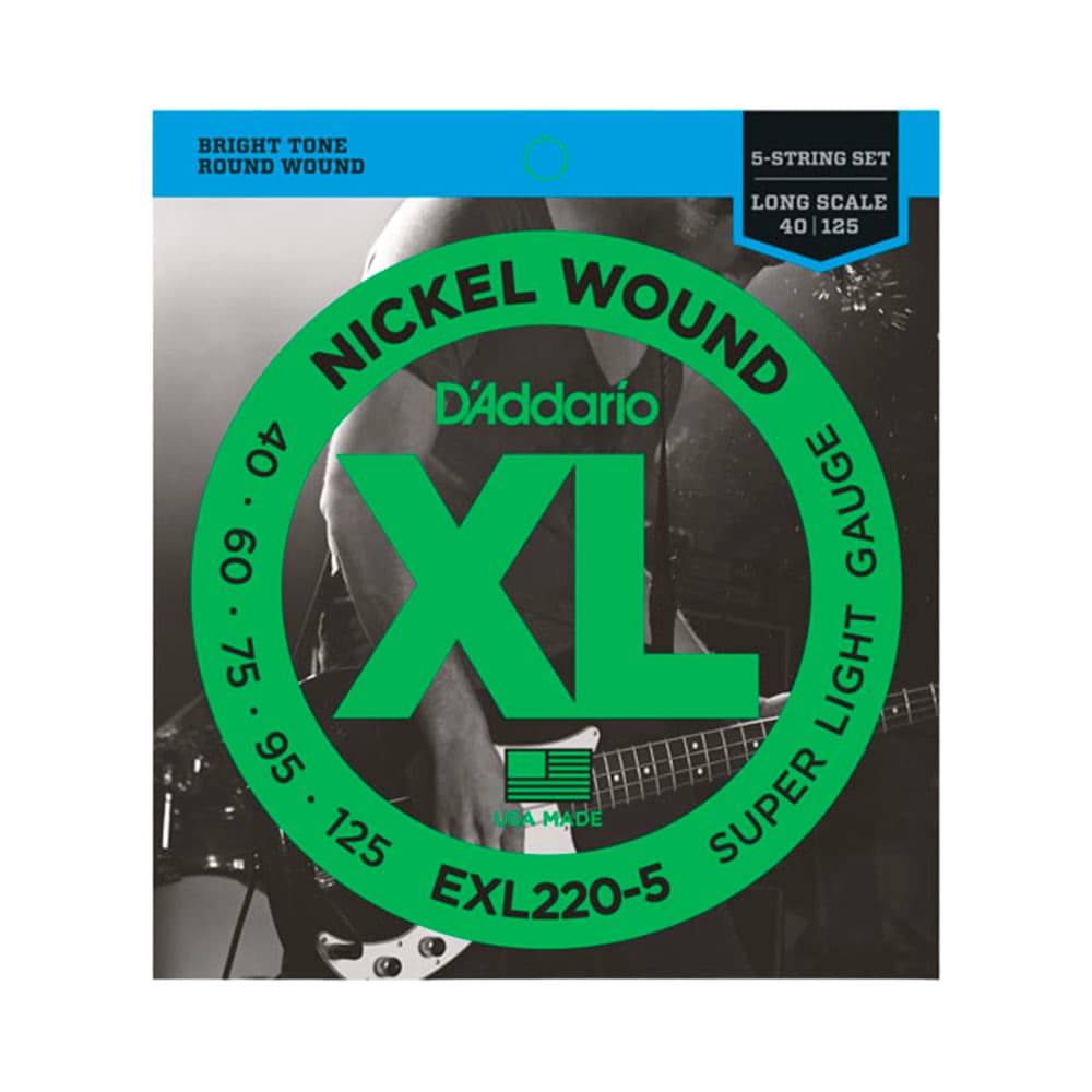 Anúncio: CUERDA PARA BAJO D'ADDARIO EXL220-5