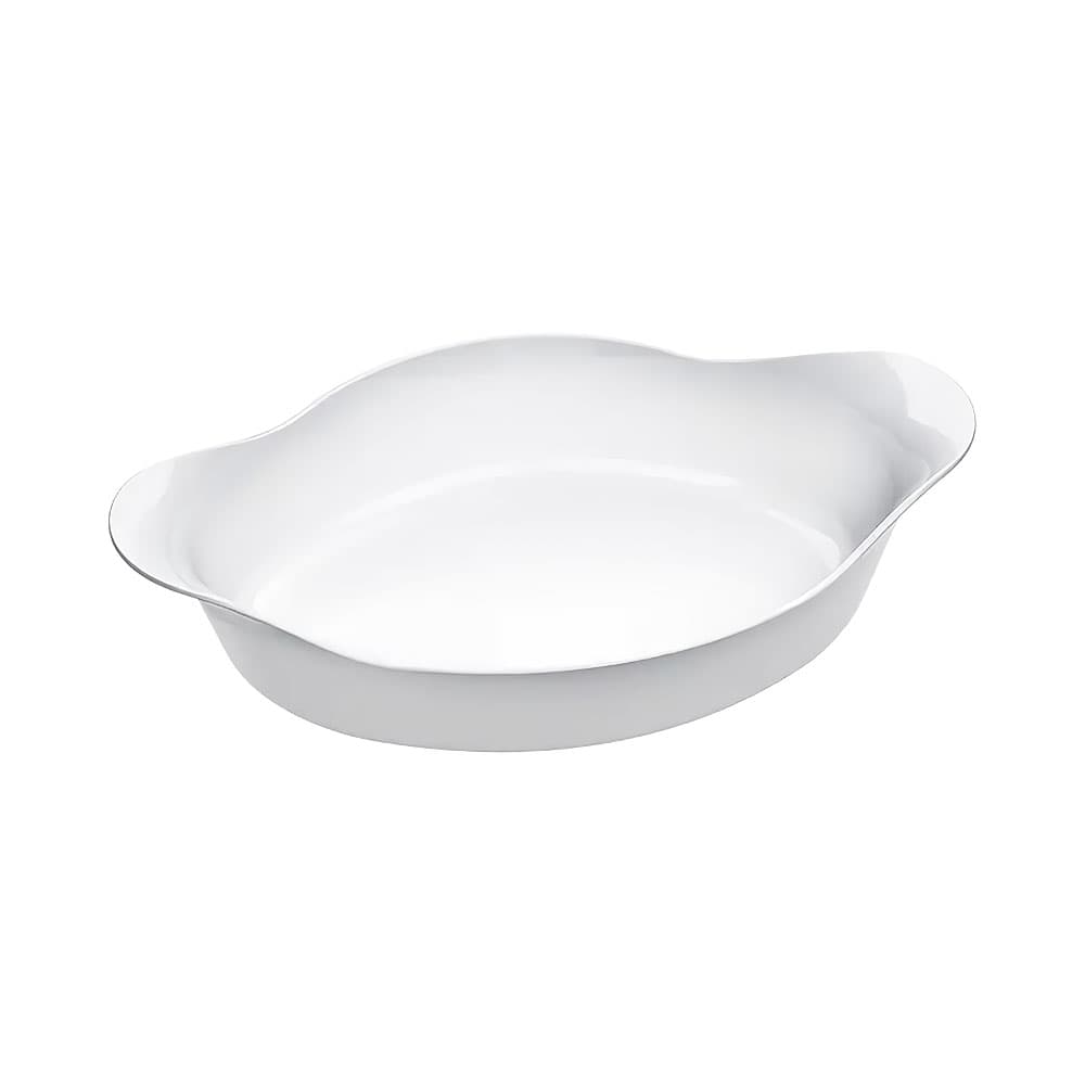 Anúncio: ASADERA OVAL DE VIDRIO MARINEX OPALINE 63591701438549 600ML BLANCO