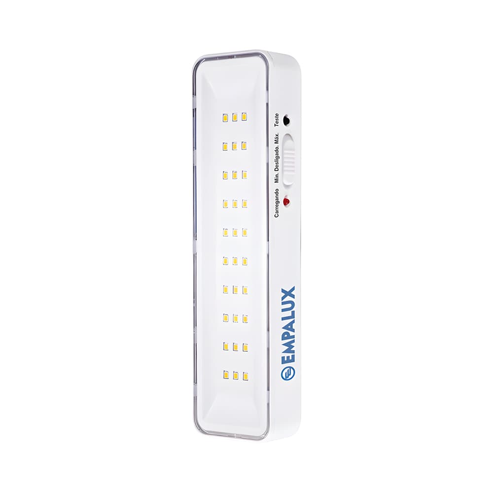 Anúncio: LUZ LED DE EMERGENCIA EMPALUX IE33005 2W 6400K 70-110 LÚMENES BIVOLT