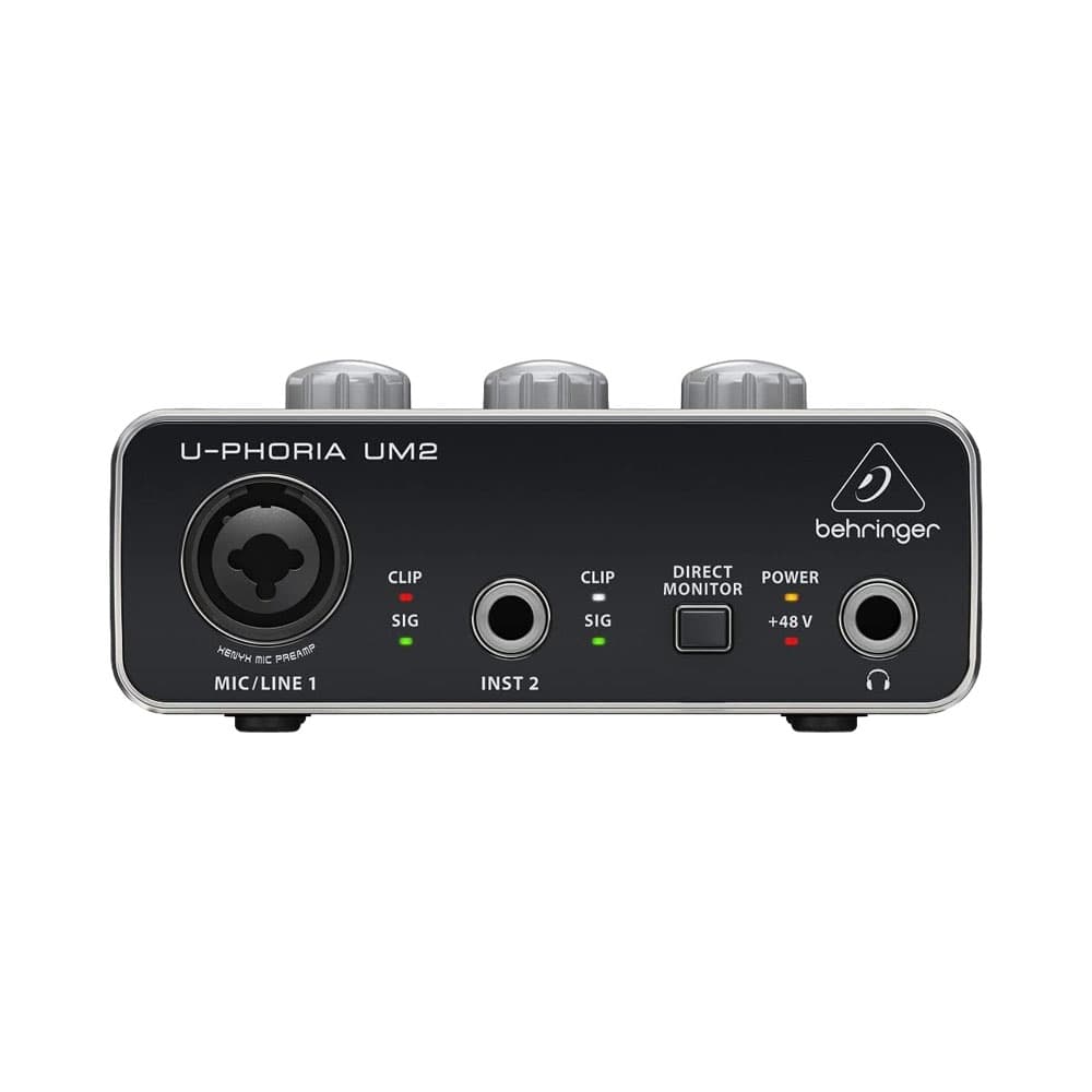 Anúncio: INTERFACE BEHRINGER U-PHORIA UM2 NEGRO
