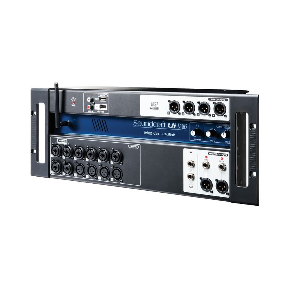 Anúncio: MEZCLADOR DIGITAL SOUNDCRAFT UI16 NEGRO