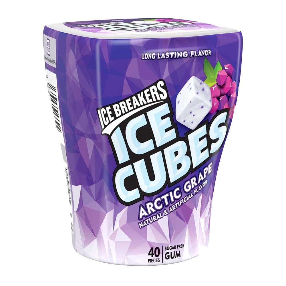 Anúncio: CHICLE ICE BREAKERS SIN AZÚCAR ICE CUBES UVA ÁRTICA 40 UNIDADES