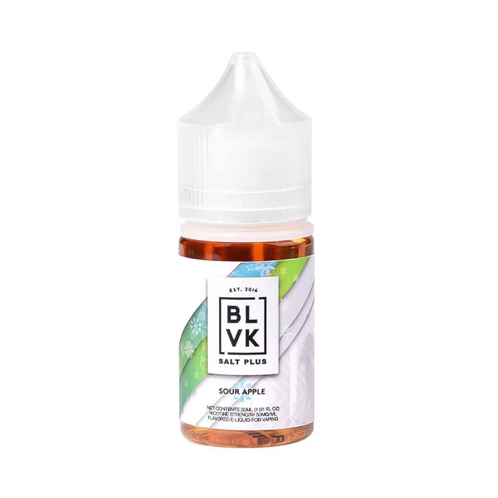 Anúncio: Esencia Blvk Nic Salt Plus Ice Sour Apple 50mg 30ml