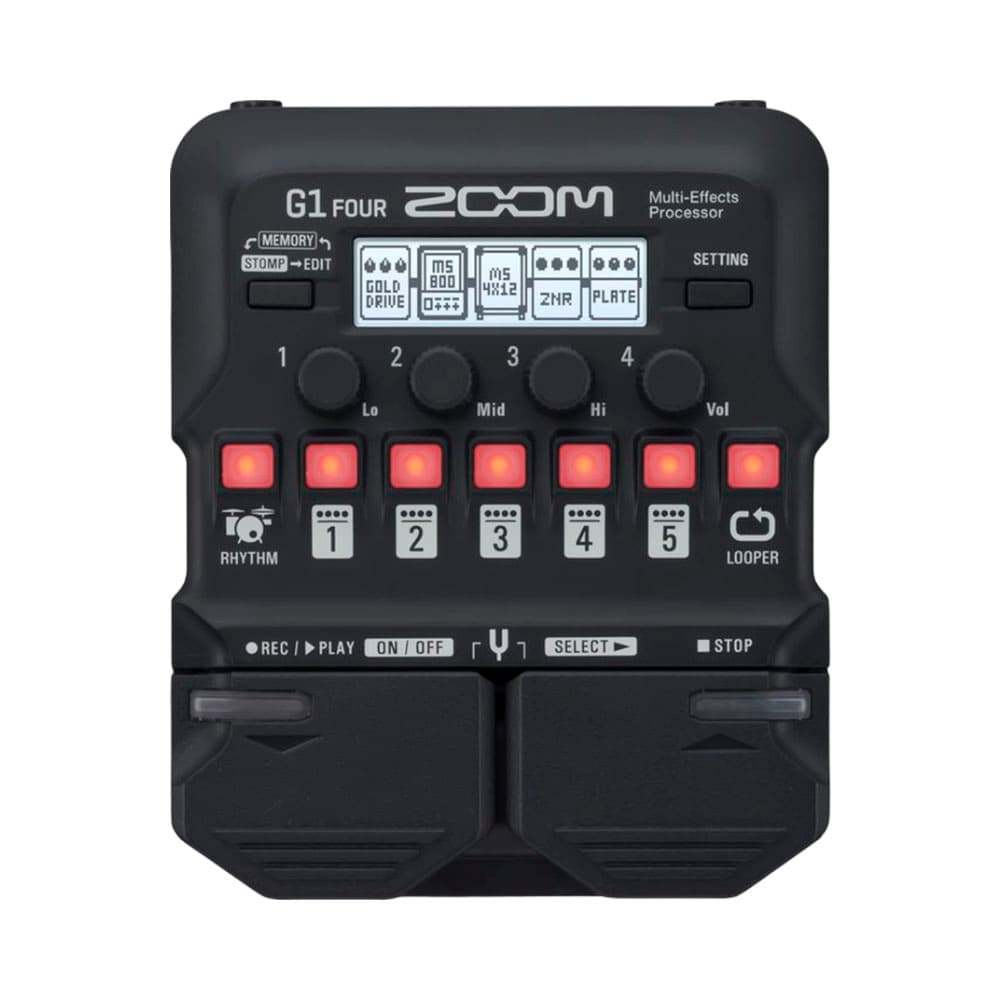 Anúncio: PEDAL MULTIEFECTOS ZOOM G1 FOUR NEGRO