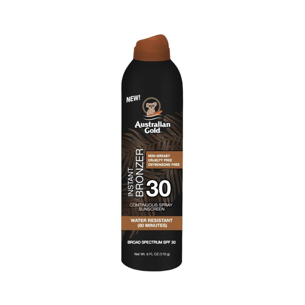 Anúncio: BRONCEADOR AUSTRALIAN GOLD INSTANT BRONZER SPRAY SPF30 170G