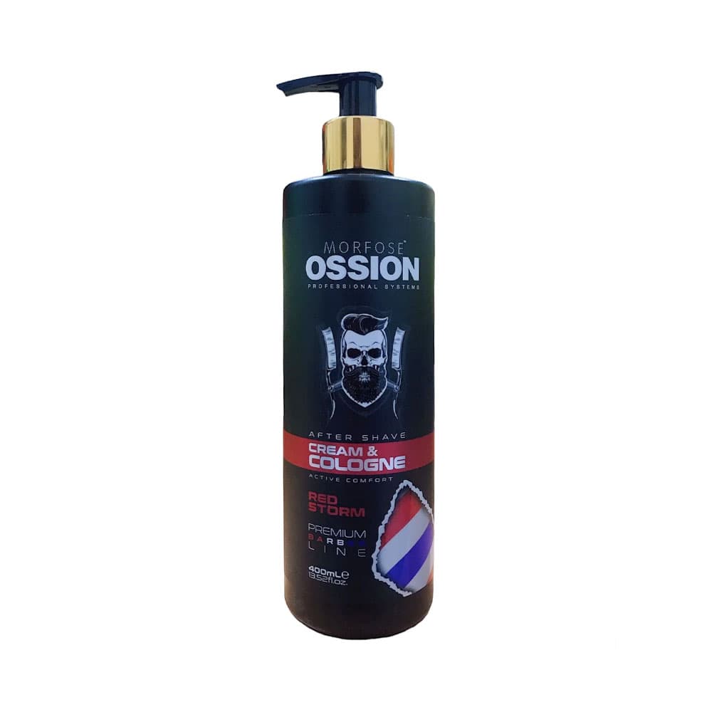 Anúncio: AFTER SHAVE OSSION CREAM & COLOGNE RED STORM 400ML