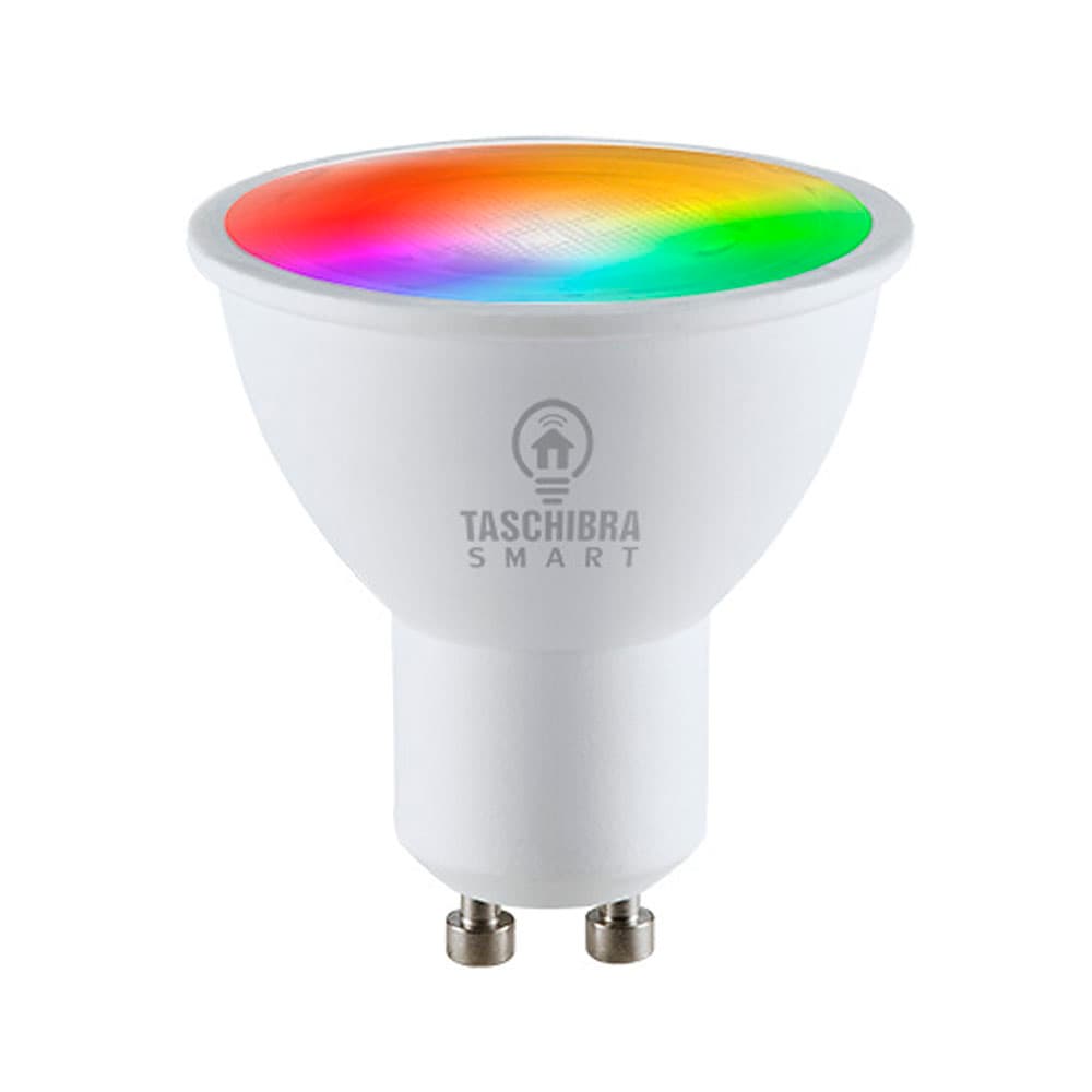 Anúncio: LÁMPARA SMART WIFI TASCHIBRA MR16 RGB 4.8W