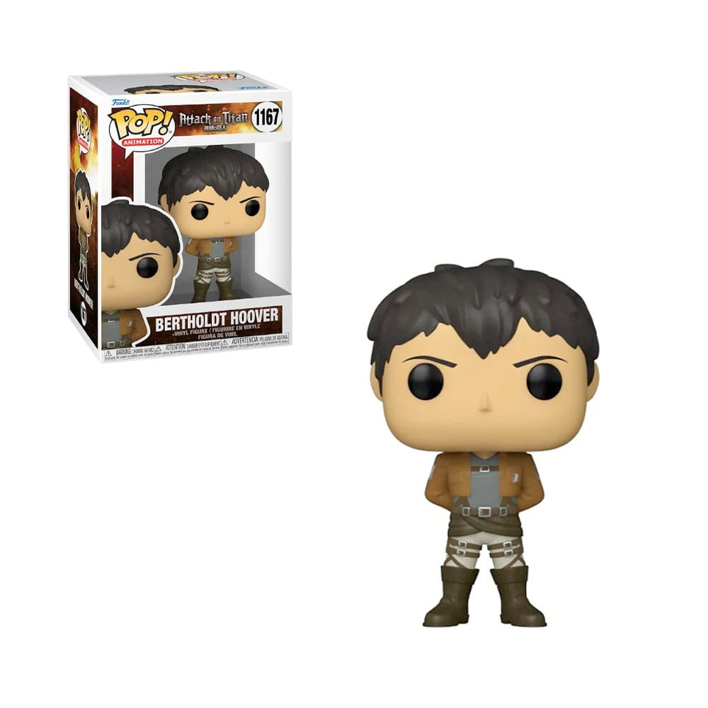Anúncio: MUÑECO FUNKO POP ATTACK ON TITAN BERTHOLDT HOOVER 1167