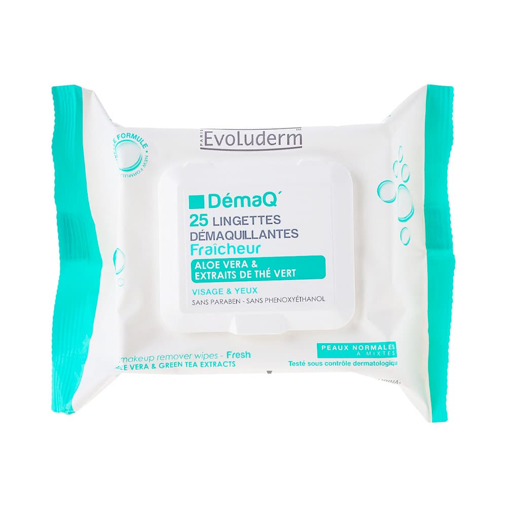 Anúncio: TOALLITAS DESMAQUILLANTES EVOLUDERM DEMAQ 25 PIEZAS
