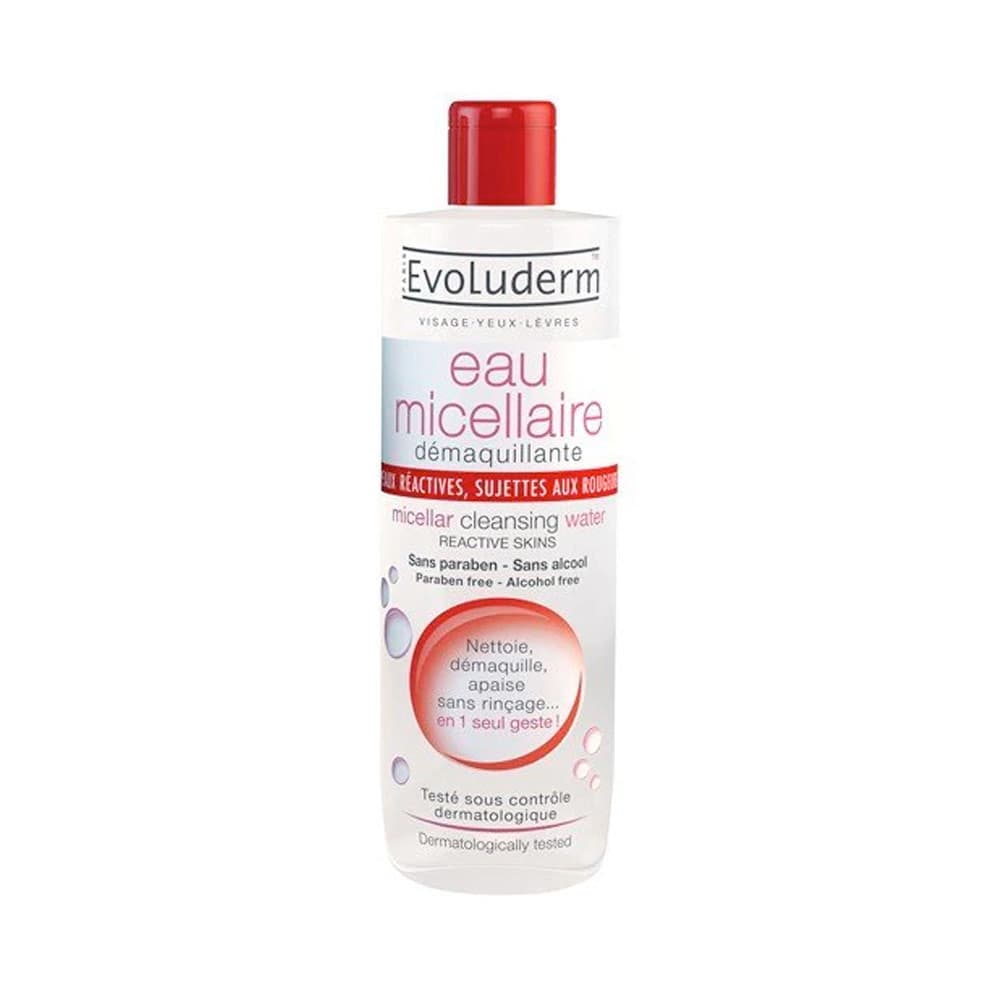 Anúncio: DESMAQUILLANTE EVOLUDERM EAU MICELLAIRE PEAUX REACTIVES 500ml