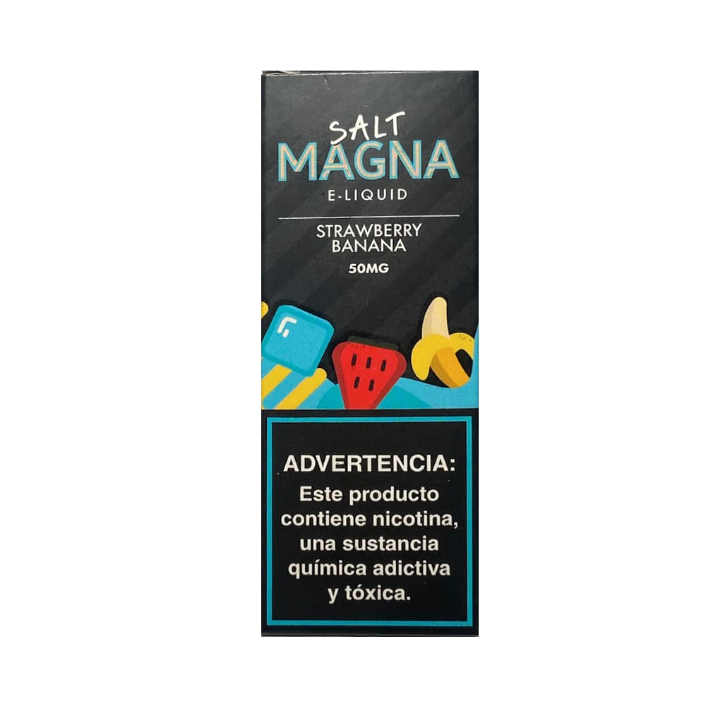 Anúncio: ESENCIA MAGNA NIC SALT STRAWBERRY BANANA 50MG 30ML