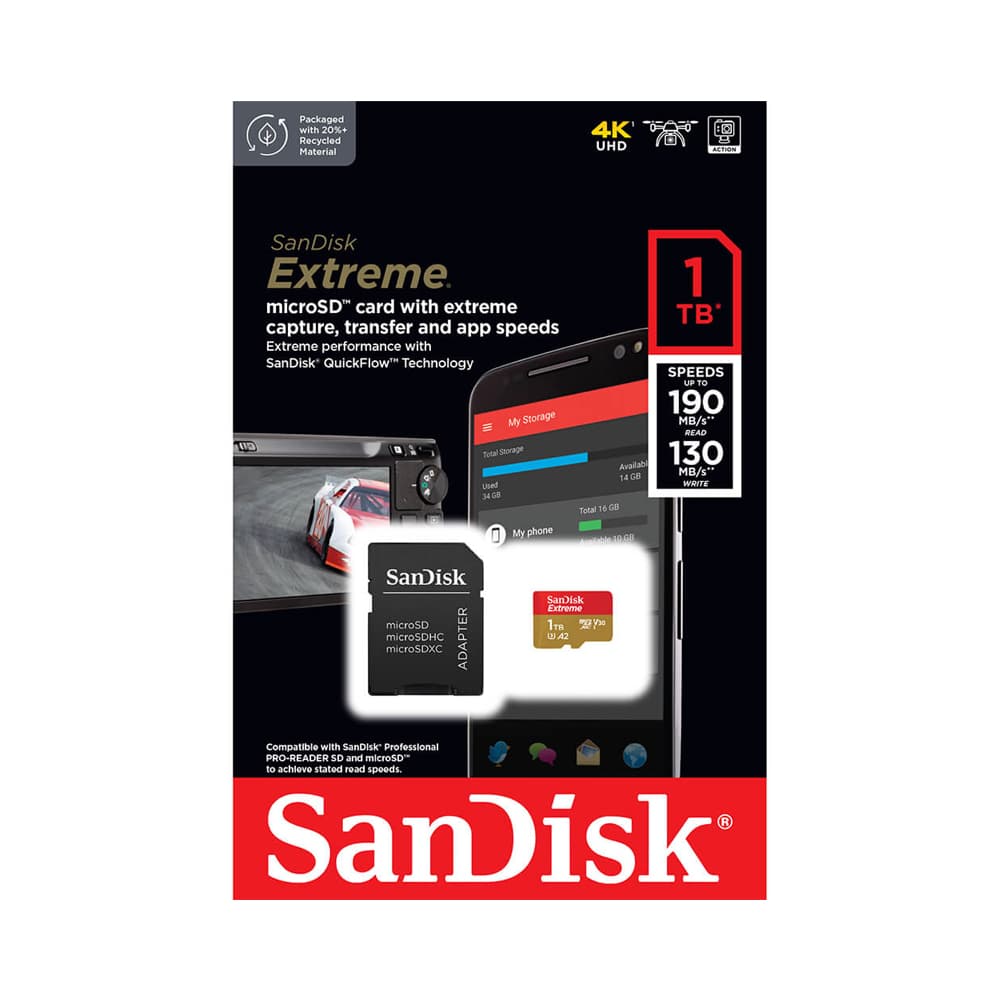 Anúncio: MEMORIA MICRO SD SANDISK EXTREME 1TB
