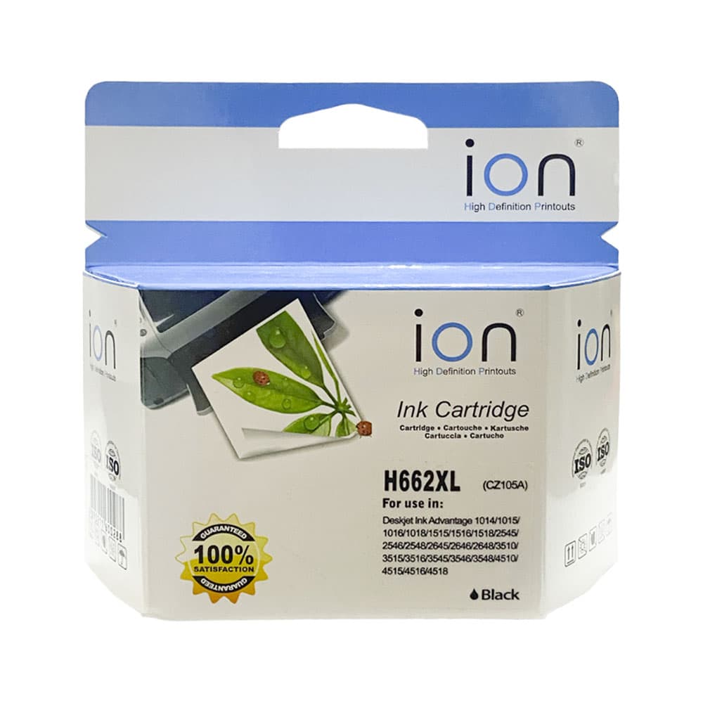 Anúncio: CARTUCHO ION H662XL BLACK