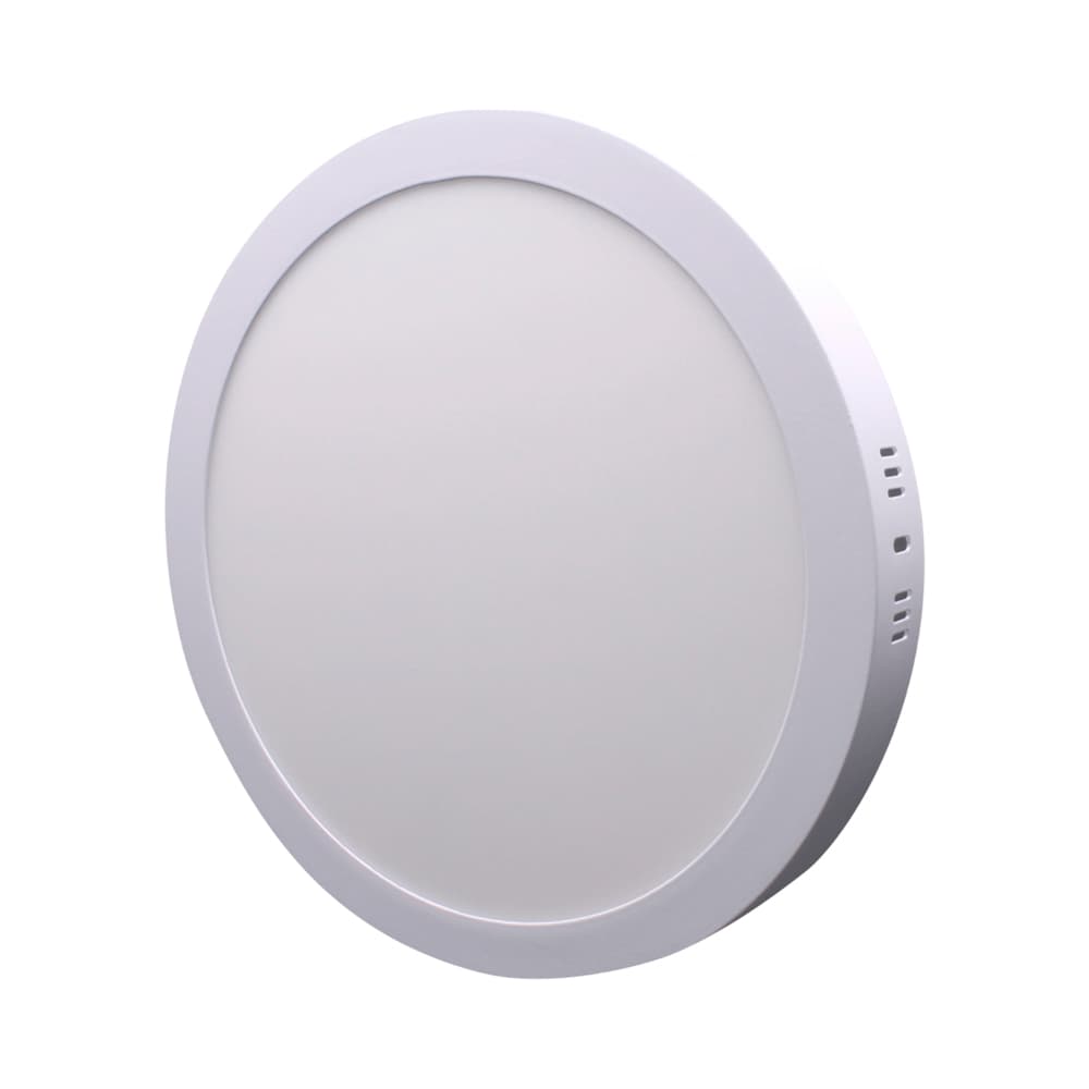 Anúncio: PANEL LED DE MONTAJE SUPERFICIAL EMALUX LD32483 24W 3000K 1784 LÚMENES BIVOLT REDONDO