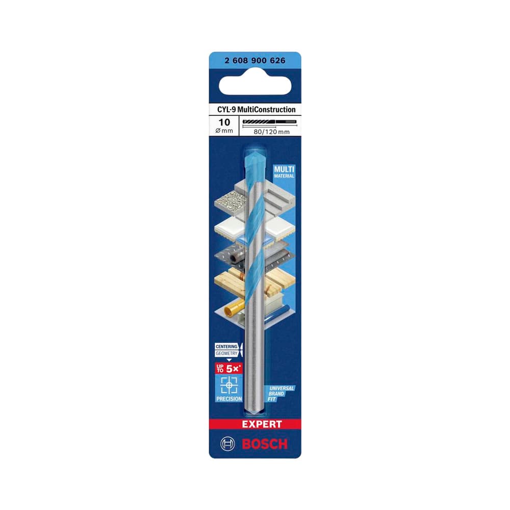 Anúncio: MECHA BOSCH CYL-9 MULTICONTRUCIÓN 80/120 MM 1 PIEZA