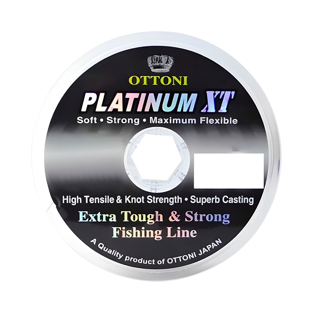 Anúncio: HILO DE PESCA OTTONI MONOFILAMENTO PLATINUM XT 43.5KG 0.60MM 500M GRIS