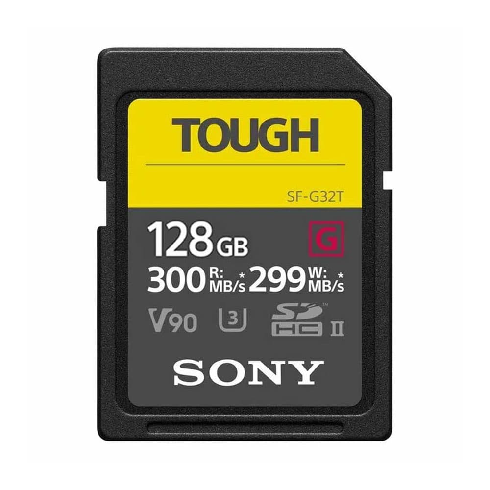 Anúncio: MEMORIA SD SONY TOUGH SERIE SF-G 300 MB/S U3 128GB