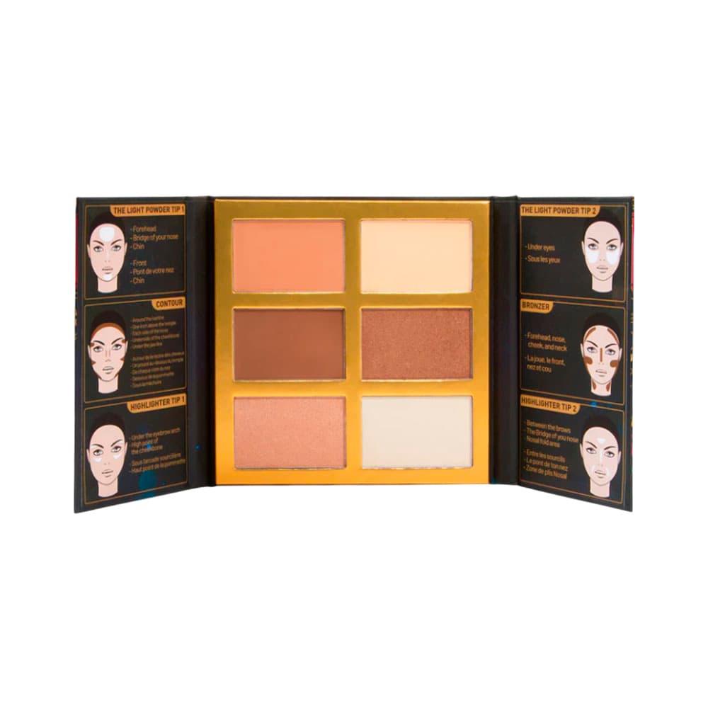 Anúncio: PALETA J.CAT SYMPHONY FACE OBSESSION HIGHLIGHTING, CONTOUR & BRONZER SFO102 27GR