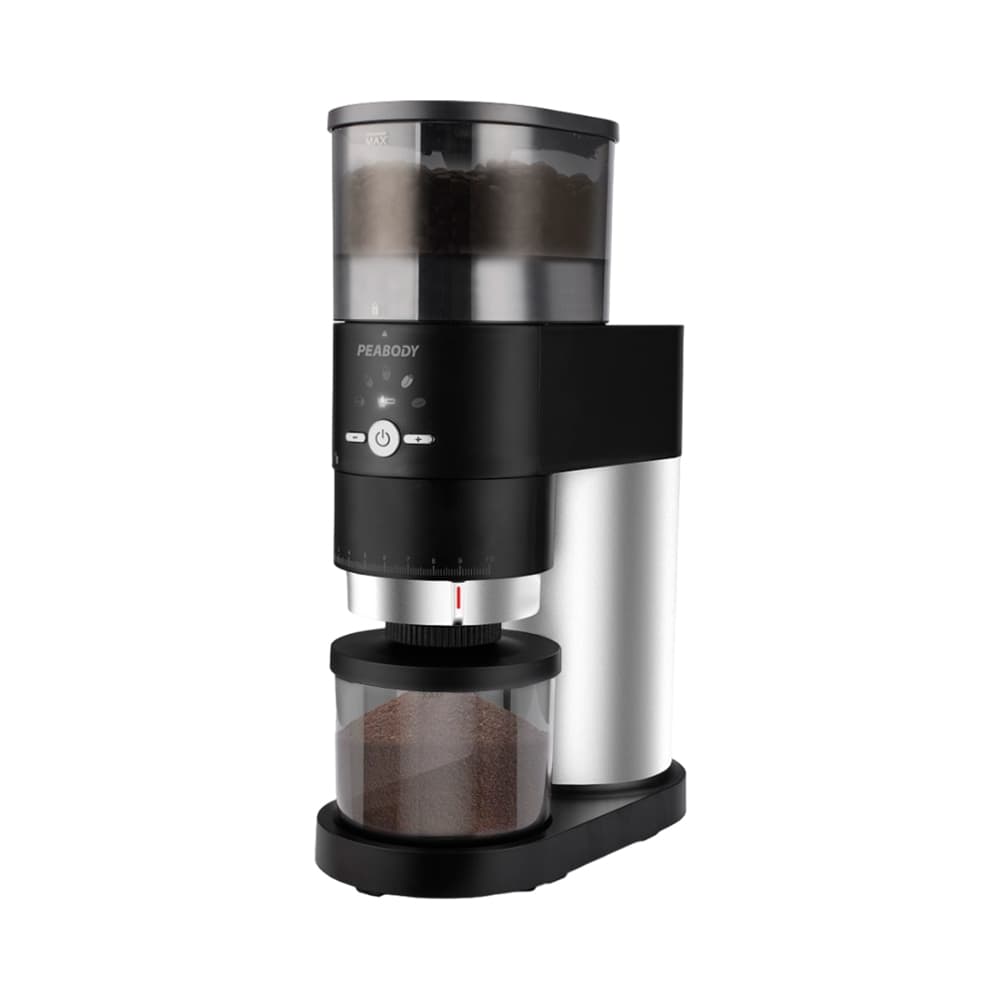 Anúncio: MOLEDOR DE CAFÉ PEABODY PE-MC9400 150W 220V NEGRO - PLATA