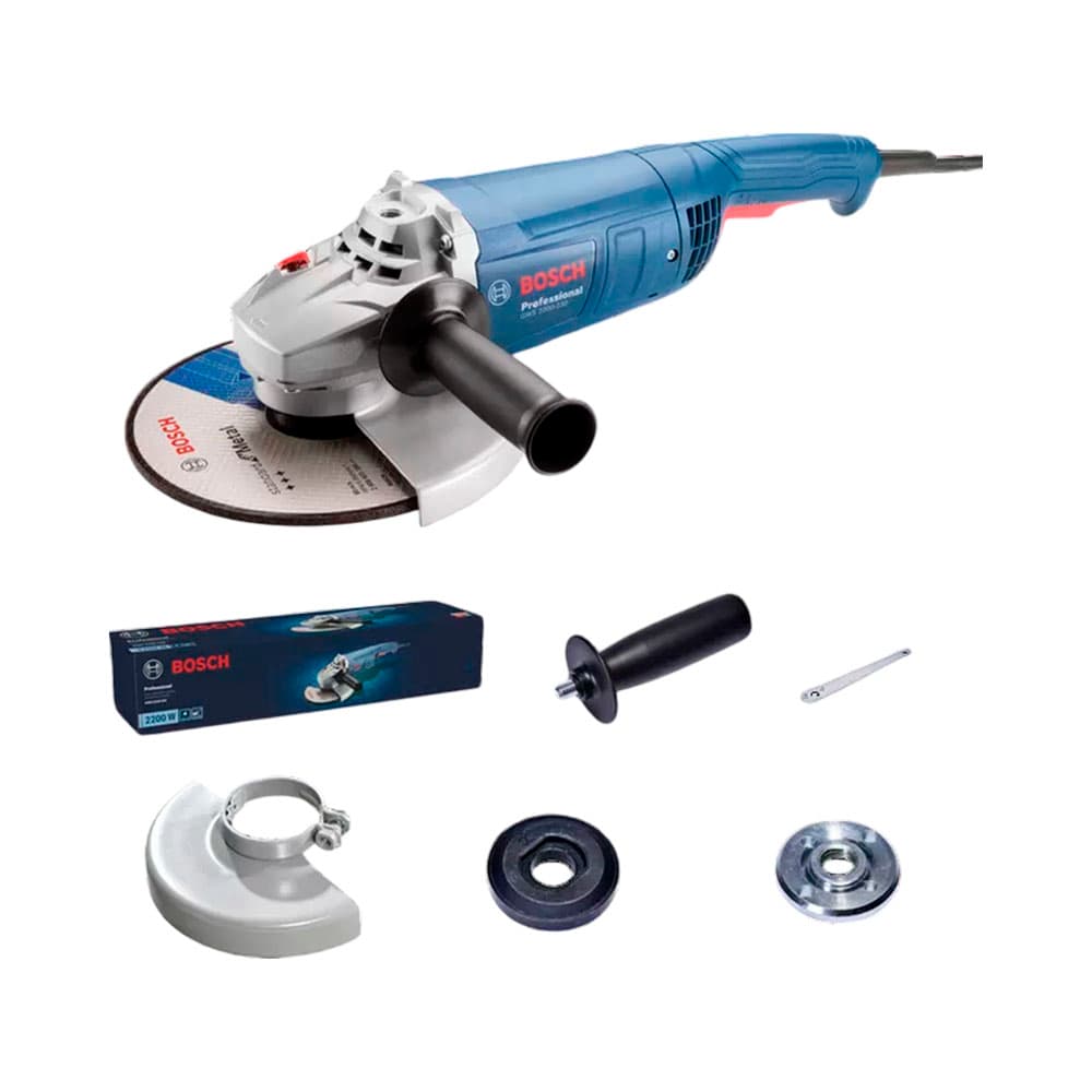 Anúncio: AMOLADORA ANGULAR BOSCH GWS 2200-230 220V