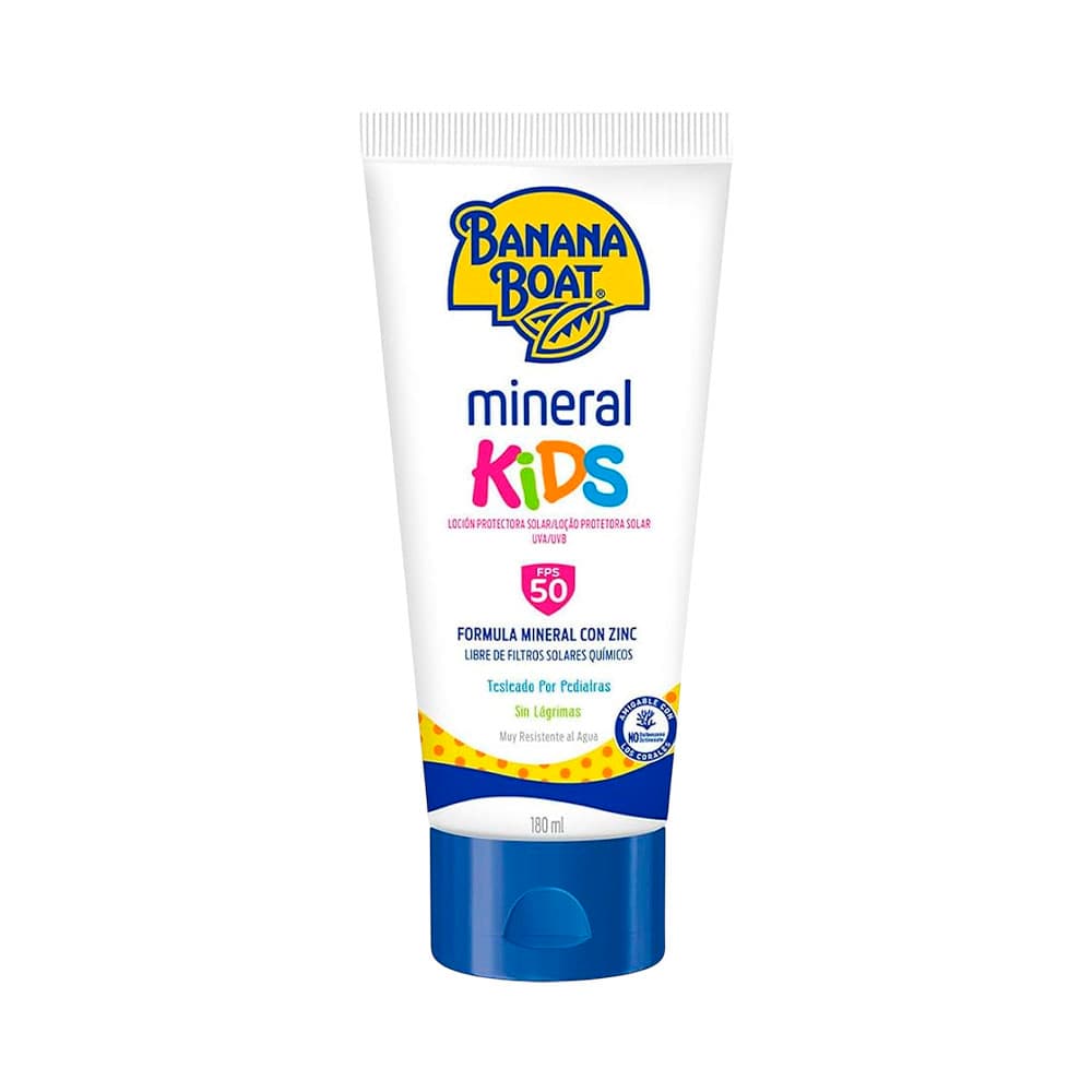 Anúncio: PROTECTOR SOLAR BANANA BOAT MINERAL KIDS SPF50 180ML
