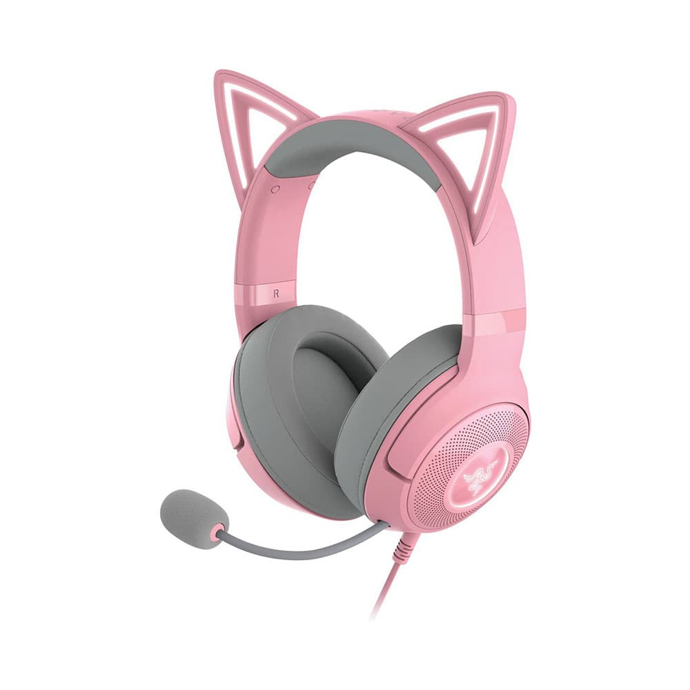 Anúncio: AURICULAR GAMER RAZER RZ04-04730200 KRAKEN KITTY V2 PINK