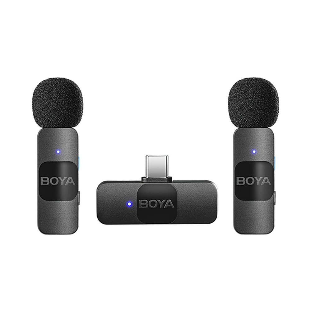Anúncio: MICRÓFONO INALÁMBRICO BOYA BY-V20 2TX+1RX