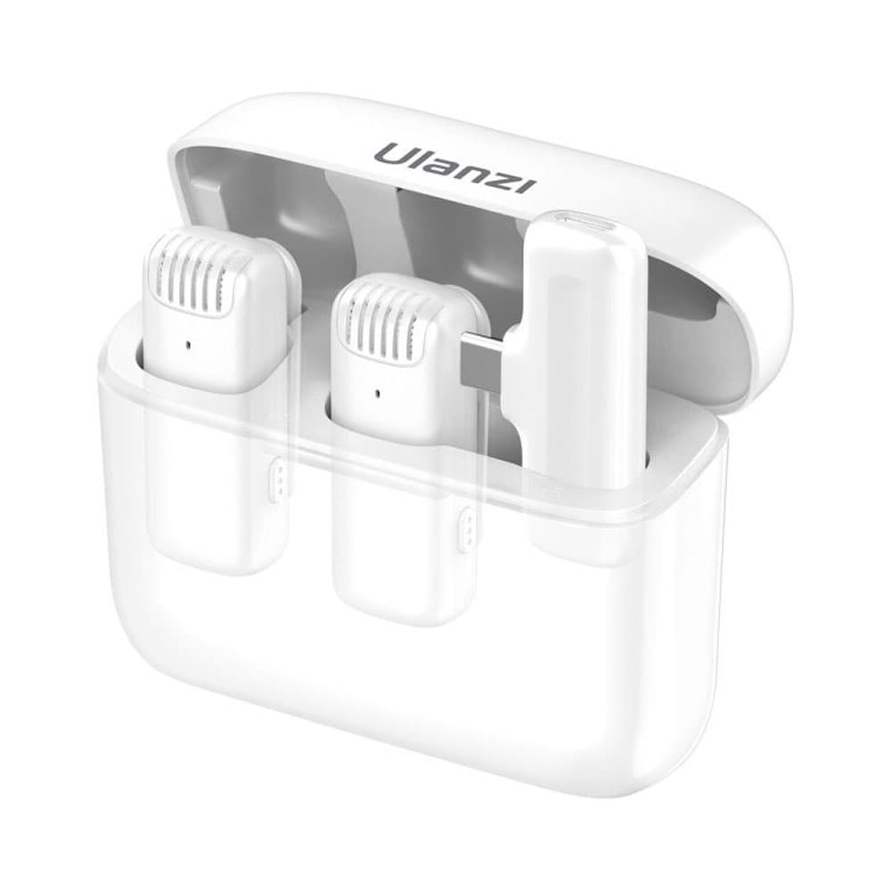 Anúncio: MICRÓFONO INALÁMBRICO ULANZI J12 TIPO-C BLANCO