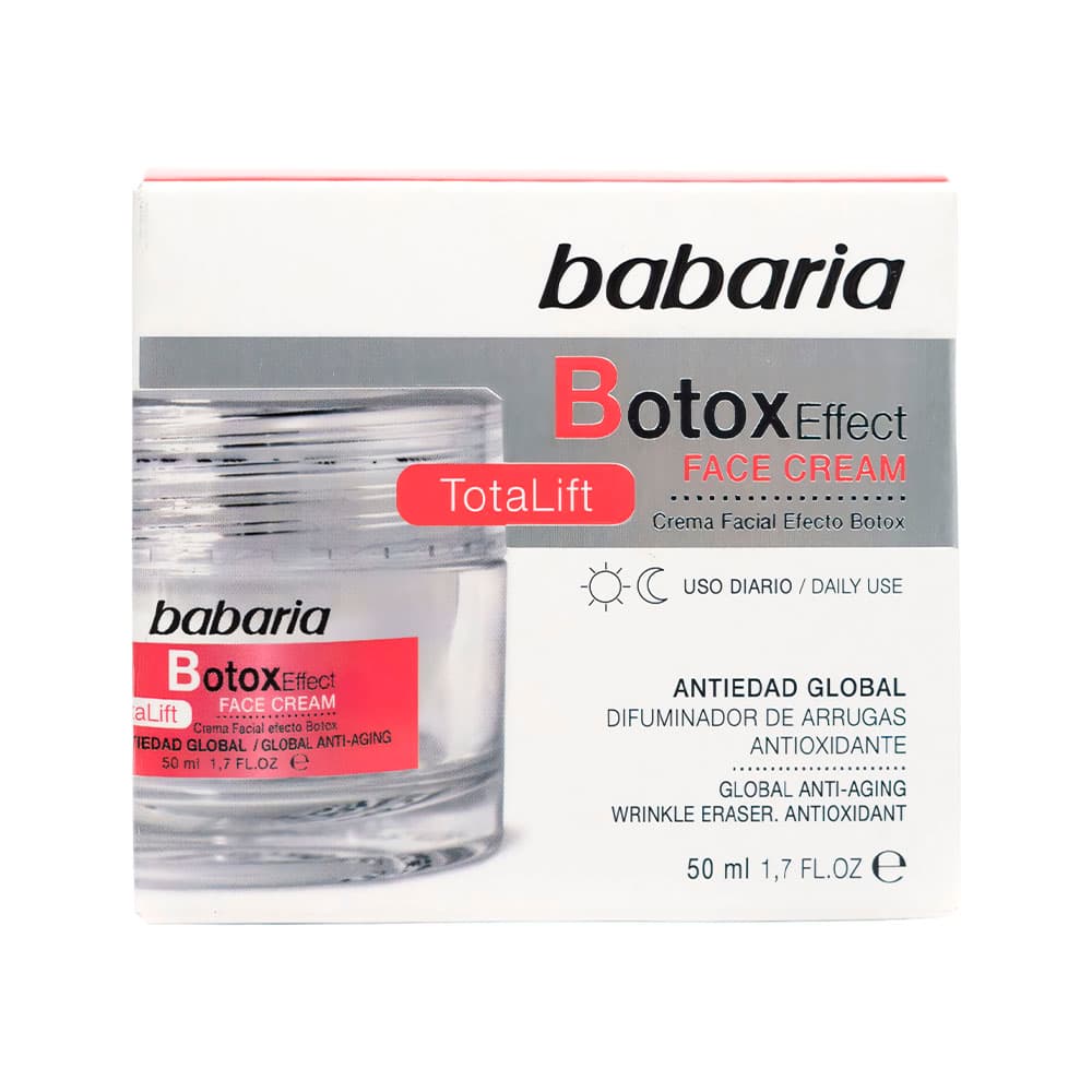 Anúncio: CREMA BABARIA FACIAL BOTOX EFFECT 50ML