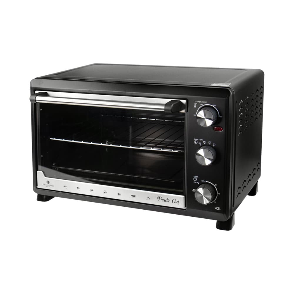 Anúncio: HORNO ELÉCTRICO ELECTROBRAS PRACTIC CHEF EBHE-42 42L 2000W 220V NEGRO