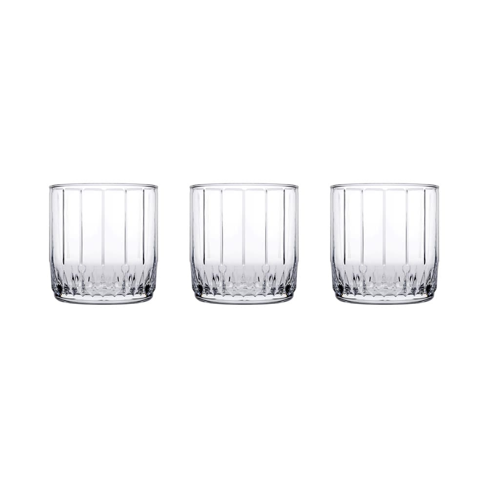 Anúncio: SET DE VASOS PARA WHISKY PASABAHCE LEIA 420174 265ML 3 PIEZAS