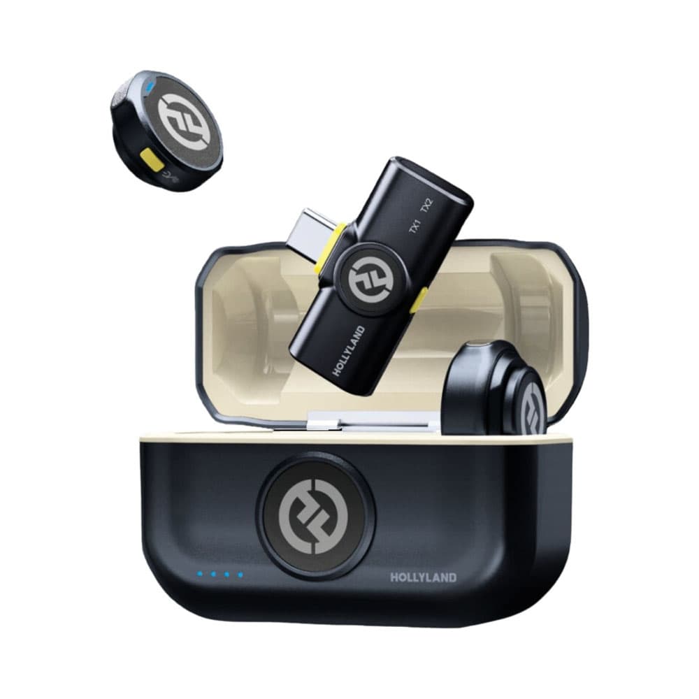 Anúncio: MICRÓFONO INALÁMBRICO HOLLYLAND LARK M2 DÚO USB-C SHINE CHARCOAL