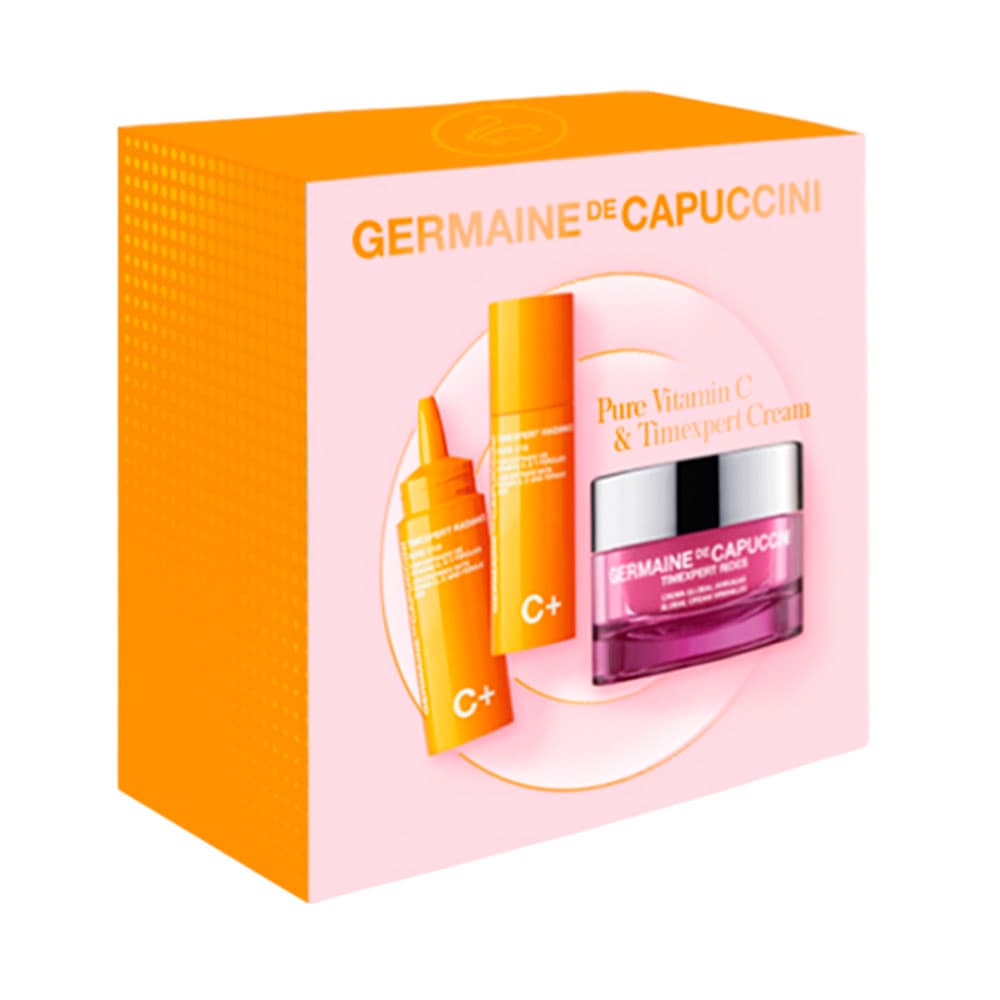 Anúncio: SET DE COSMÉTICOS GERMAINE DE CAPUCCINI TIMEXPERT PURE VITAMIN C SUPREME 3 PIEZAS