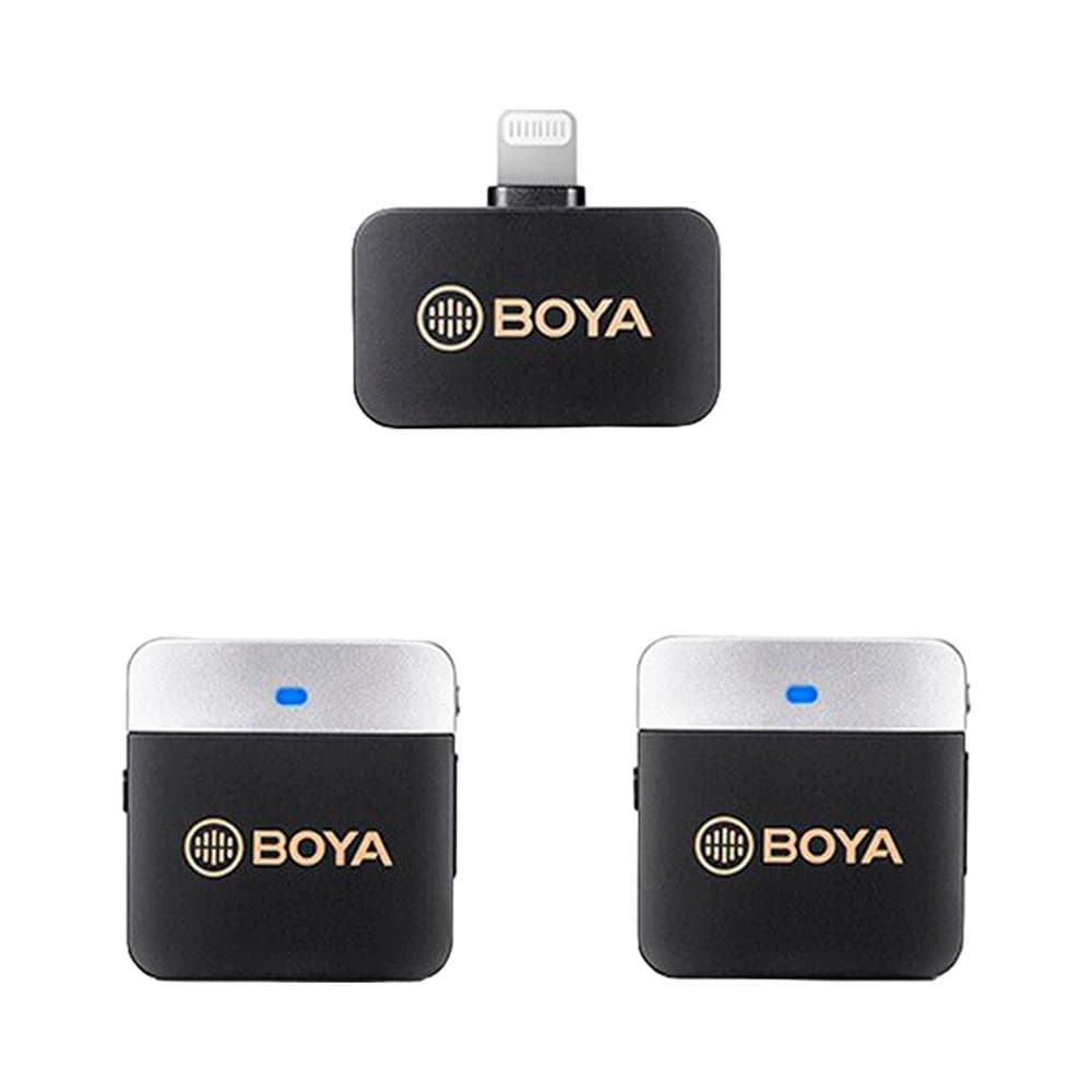 Anúncio: MICRÓFONO INALÁMBRICO BOYA BY-M1V6 LIGHTNING DUAL