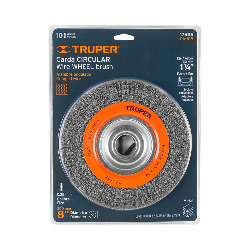 Anúncio: CEPILLO DE ALAMBRE ONDULADO TRUPER 17525 20CM
