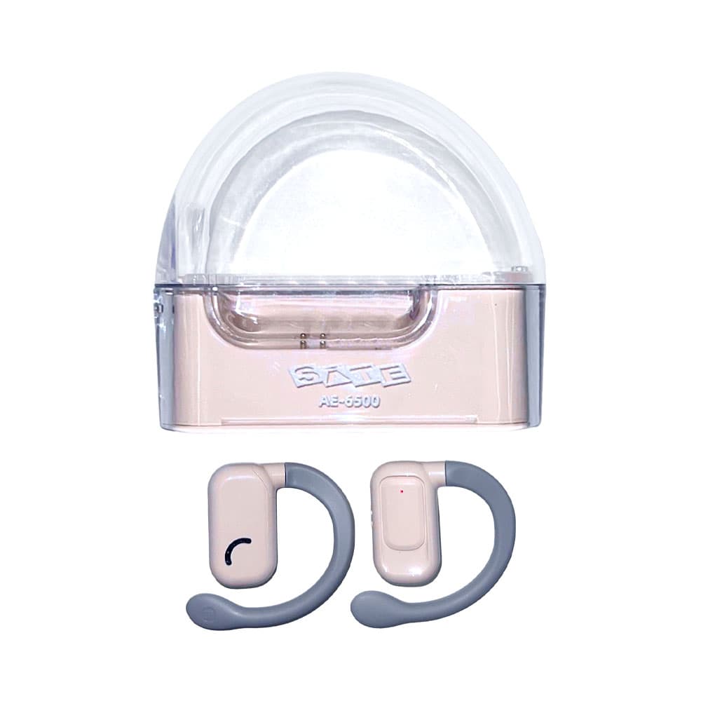 Anúncio: AURICULAR INALÁMBRICO SATELLITE AE-6500 BEIGE