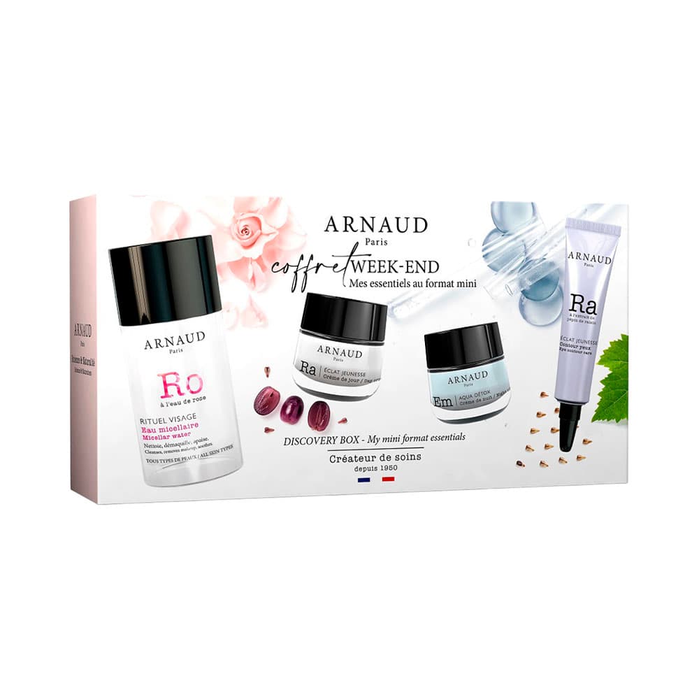 Anúncio: SET COSMÉTICOS ARNAUD COFFRET DÉCOUVERTE WEEK-END 4 PIEZAS