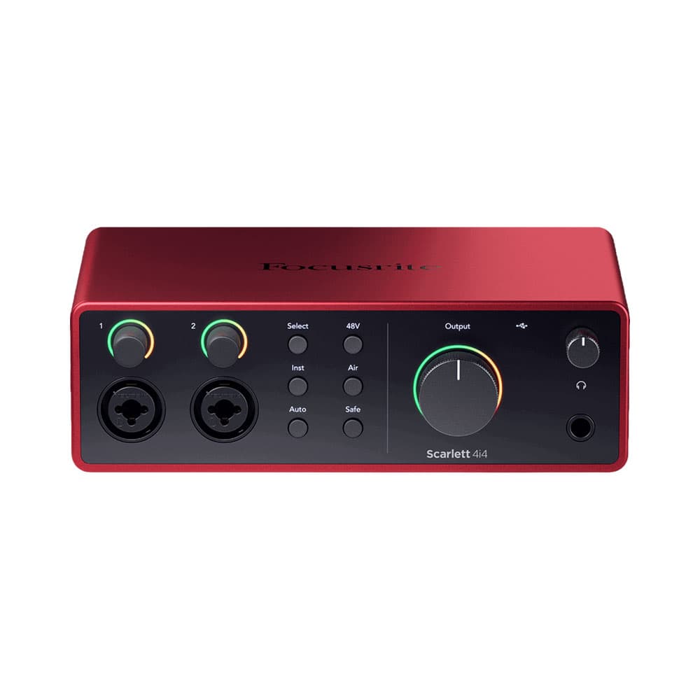 Anúncio: INTERFACE FOCUSRITE SCARLETT 4I4 ROJO