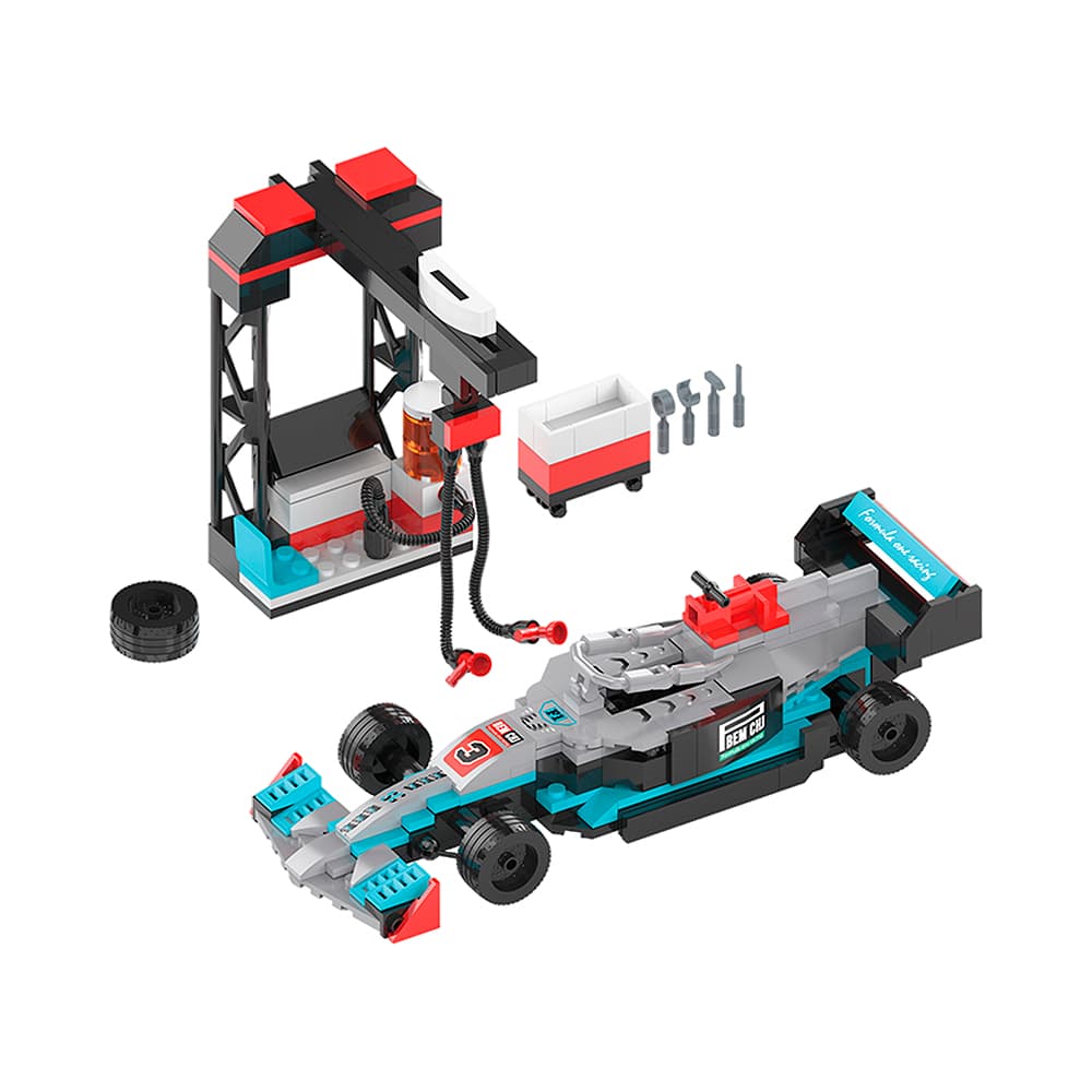 Anúncio: JUGUETE DE CONSTRUCCIÓN COGO RACE CARS FORMULA ONE RACING 3457 288 PIEZAS
