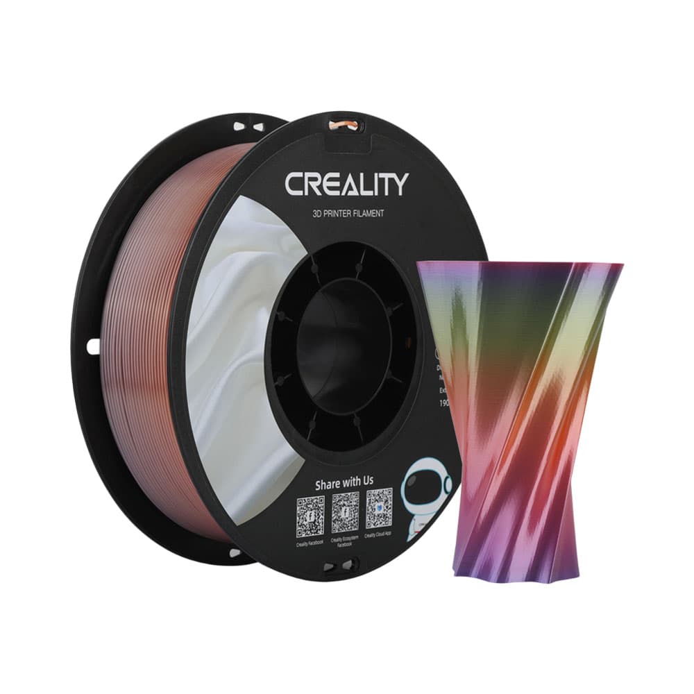 Anúncio: FILAMENTO PARA IMPRESORA 3D CREALITY CR-SILK 1 KG RAIBOW