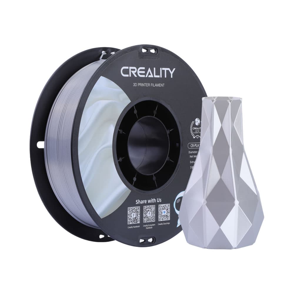 Anúncio: FILAMENTO PARA IMPRESORA 3D CREALITY CR-SILK 1 KG PLATA