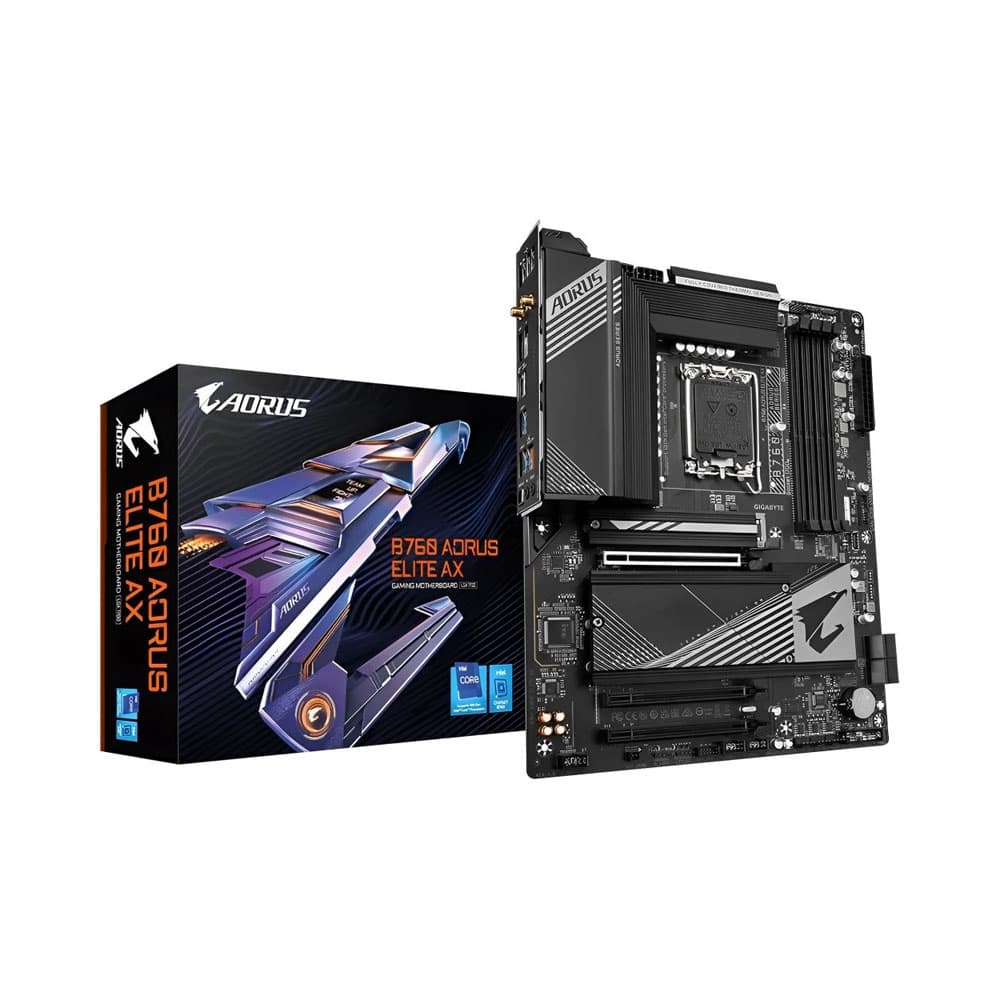 Anúncio: PLACA MADRE GIGABYTE B760 AORUS ELITE AX LGA 1700 DDR5 NEGRO