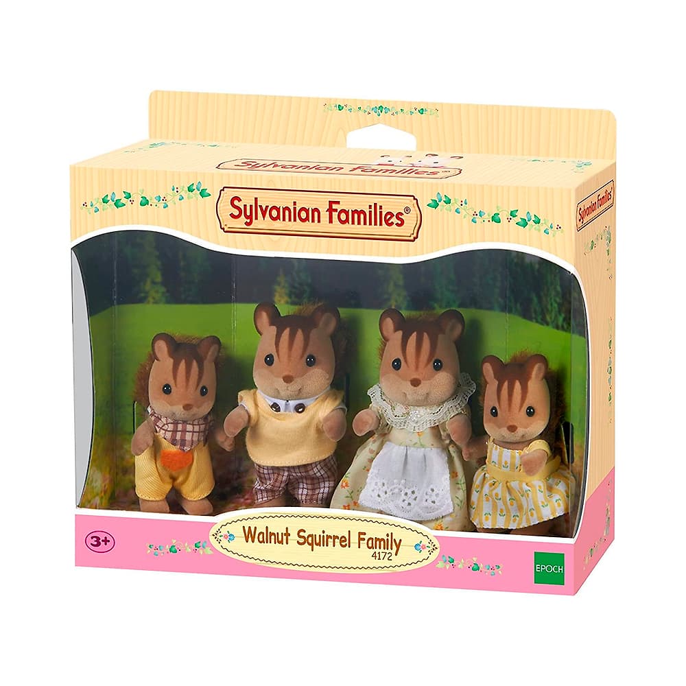 Anúncio: FIGURAS EPOCH SYLVANIAN FAMILIES WALNUT SQUIRREL FAMILY 4172