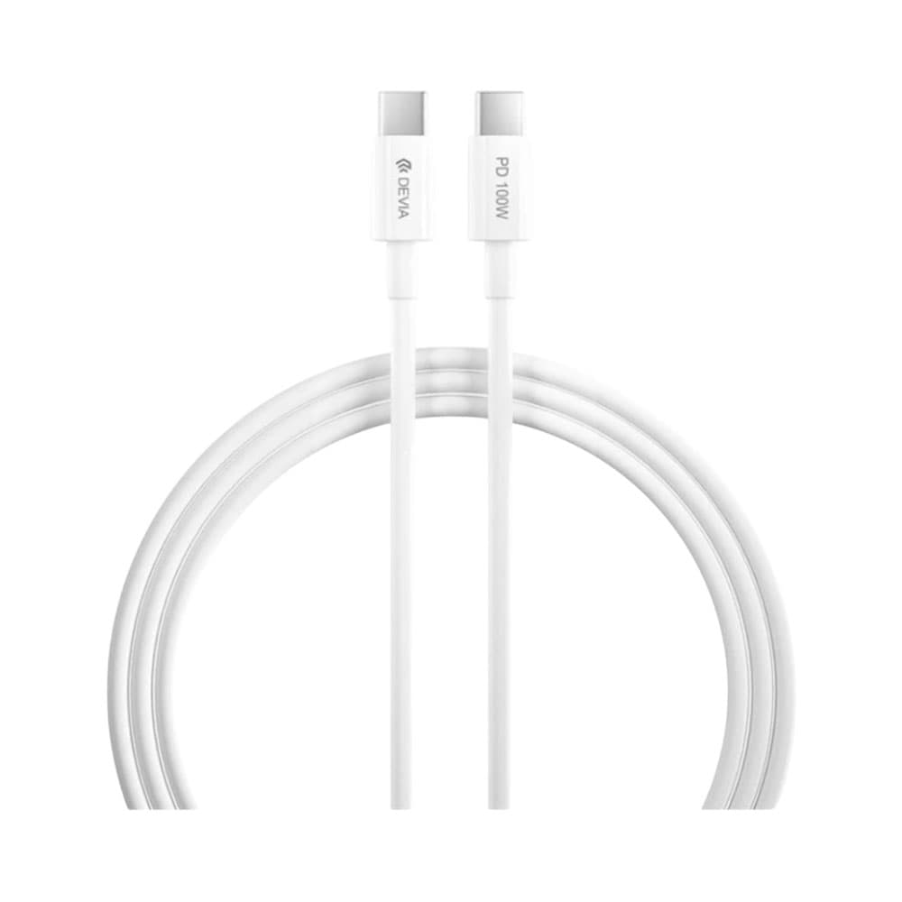 Anúncio: CABLE DEVIA EC317 USB-C A USB-C 1.5M BLANCO