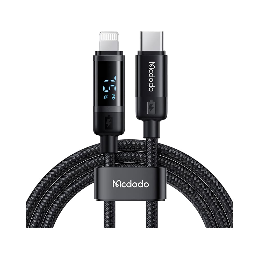 Anúncio: CABLE DE DATOS MCDODO CA-5210 USB-C A LIGHTNING 36 W 1.2 METROS NEGRO