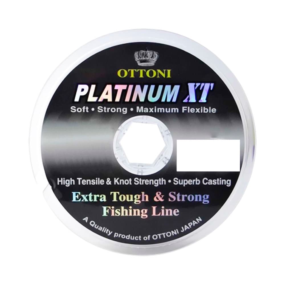 Anúncio: HILO DE PESCA OTTONI MONOFILAMENTO PLATINUM XT 9KG 0.25MM 1.000M GRIS